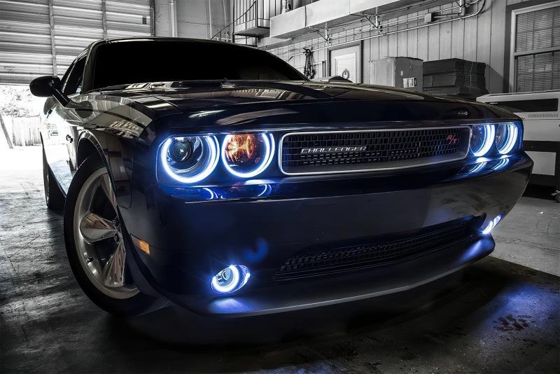 Oracle 0814 Dodge Challenger Dynamic Surface Mount Headlight/Fog Light Halo Kit COMBO SEE WARRANTY