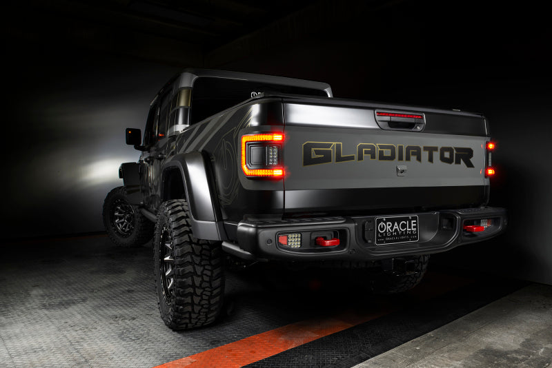 Oracle 2020+ Jeep Gladiator JT Flush Mount LED Tail Lights - Tinted Lens SEE WARRANTY