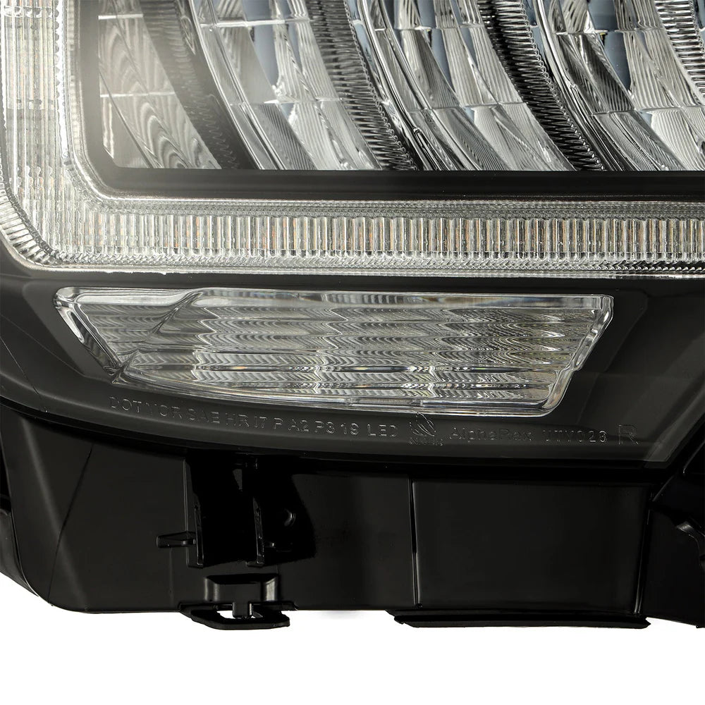 AlphaRex - LUXX Series LED Crystal Headlights Alpha Black - Toyota Tacoma 2016-2023