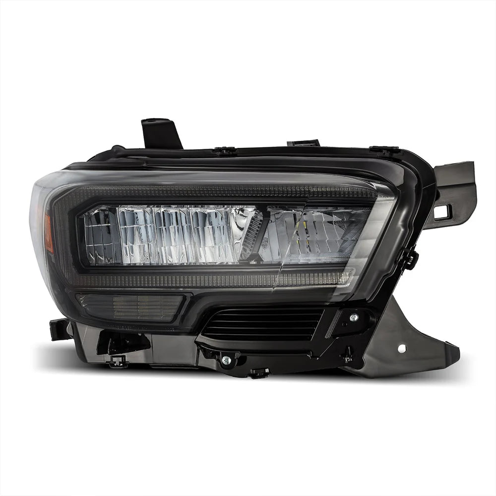 AlphaRex - LUXX Series LED Crystal Headlights Alpha Black - Toyota Tacoma 2016-2023