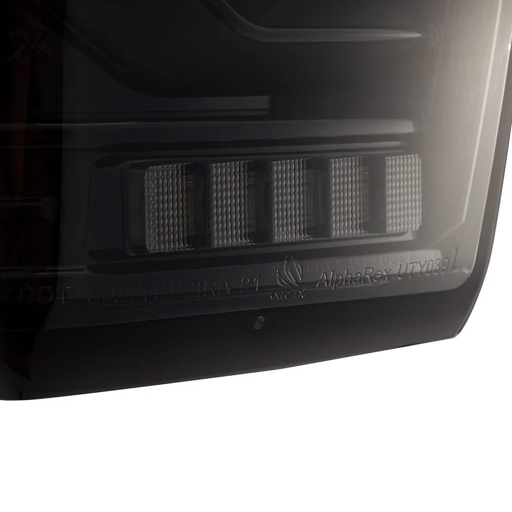 AlphaRex - LUXX Series LED Tail Lights Alpha Black - Toyota Tacoma 2016-2023