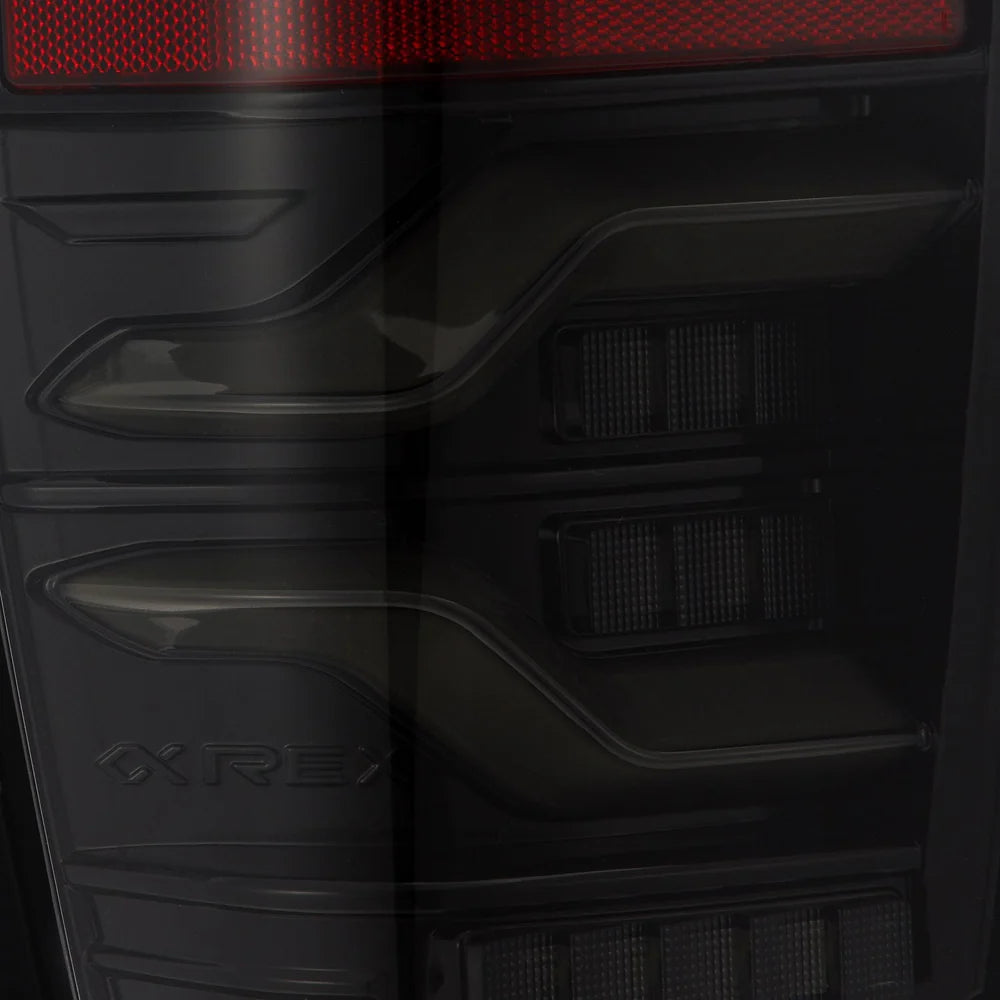 AlphaRex - LUXX Series LED Tail Lights Alpha Black - Toyota Tacoma 2016-2023