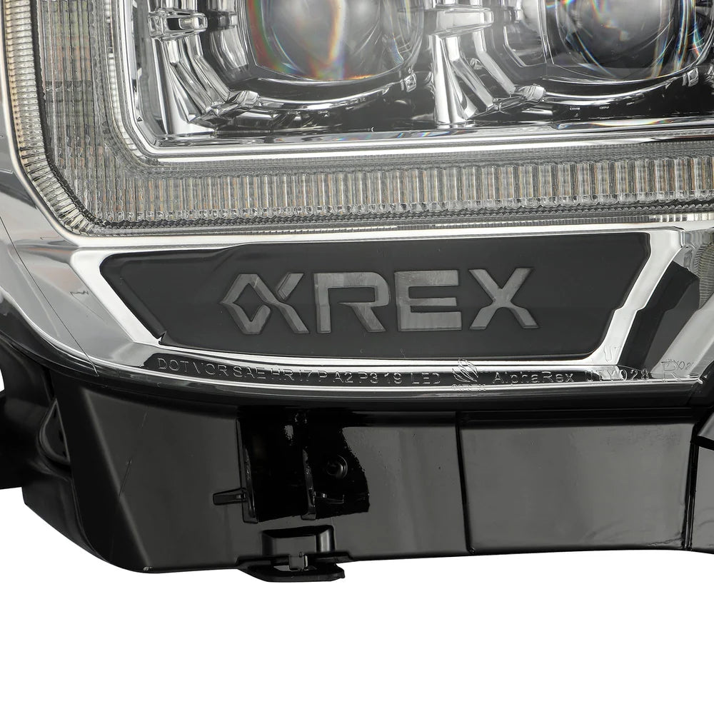 AlphaRex - NOVA Series LED Projector Headlights Chrome - Toyota Tacoma 2016-2023
