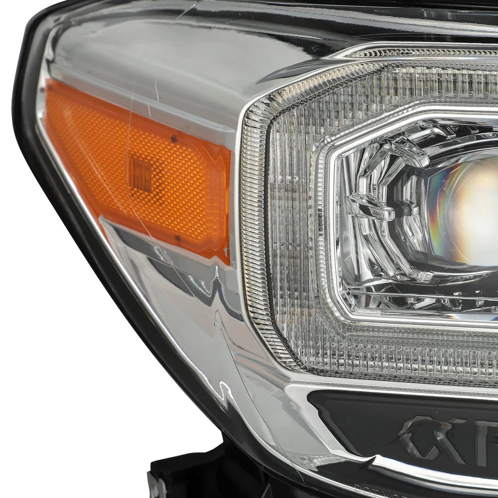 AlphaRex - NOVA Series LED Projector Headlights Black - Toyota Tacoma 2016-2023