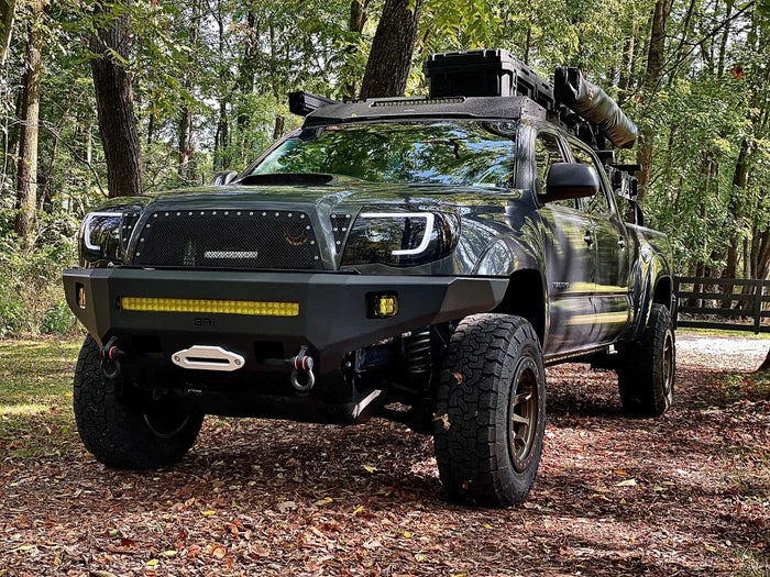 Body Armor 4x4 - PRO SERIES FRONT WINCH BUMPER - Toyota Tacoma 2005-2015