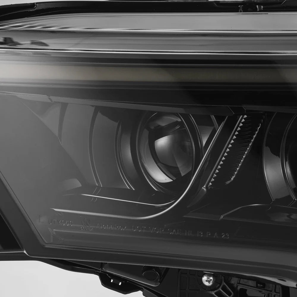 AlphaRex - LUXX Series LED Projector Headlights Alpha Black - Toyota Sequoia 2023 - Current
