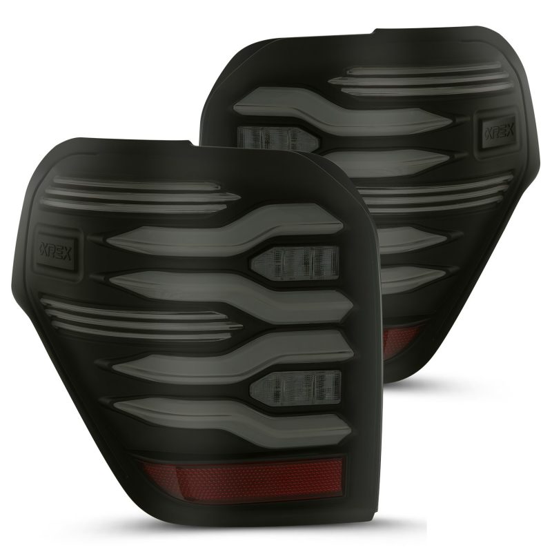 AlphaRex -  LUXX-Series LED Tail Lights Black - Toyota 4Runner 2013-2013