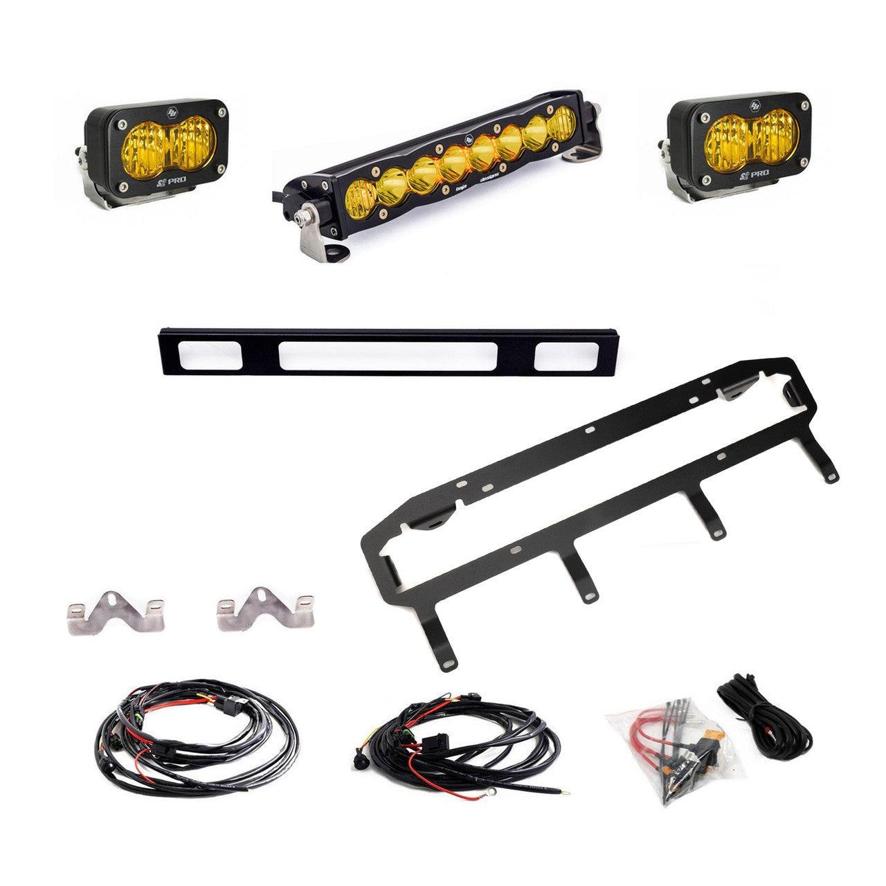Baja Designs - S8 10-inch/S2 Pro Grille Light Replacement Kit - Toyota 4Runner 2025 - Current TRD PRO
