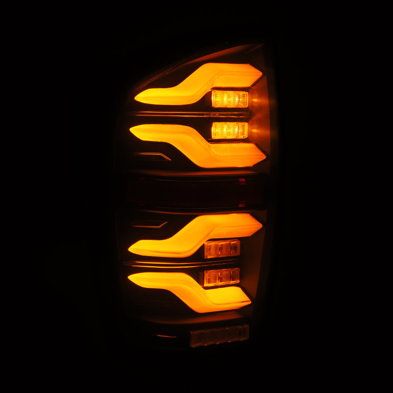 AlphaRex - LUXX-Series LED Tail Lights Black - Toyota Tacoma 2016-2023