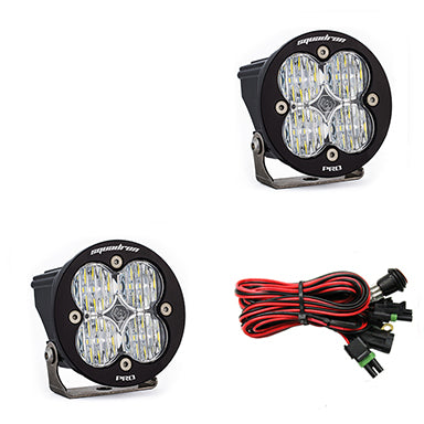 Baja Desings - Squadron-R Pro Black LED Auxiliary Light Pod Pair - Universal