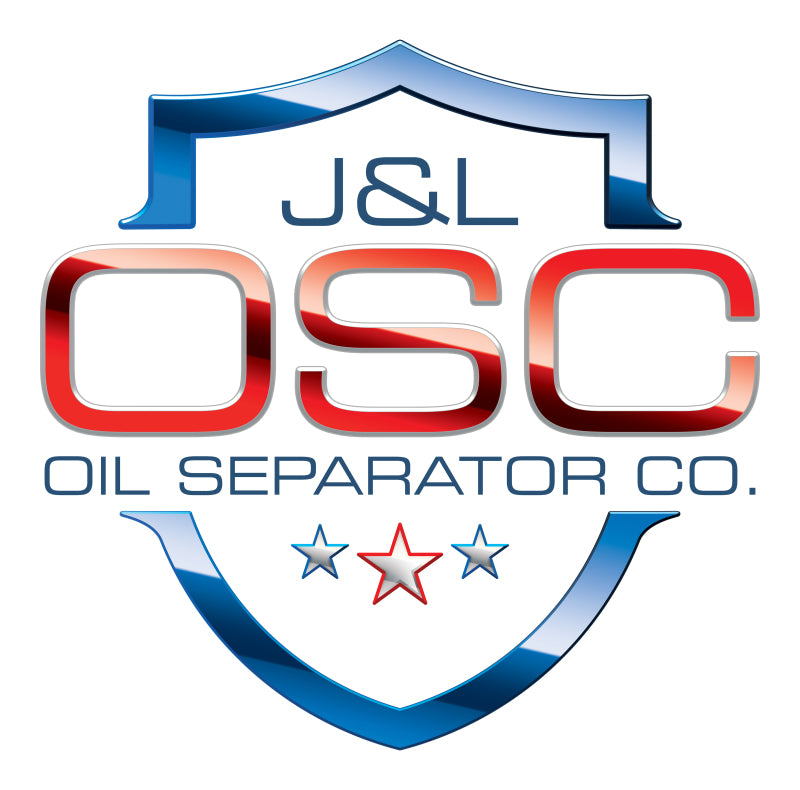 J&L 05-24 Toyota 4Runner 4.0L Driver Side Oil Separator 3.0 - Clear Anodized