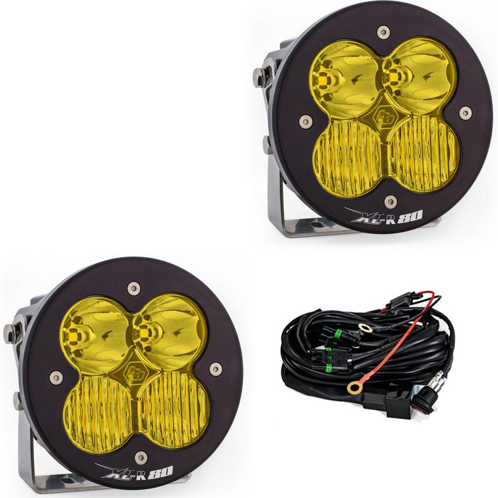 Baja Designs - XL-R 80 LED Auxiliary Light Pod Pair - Universal