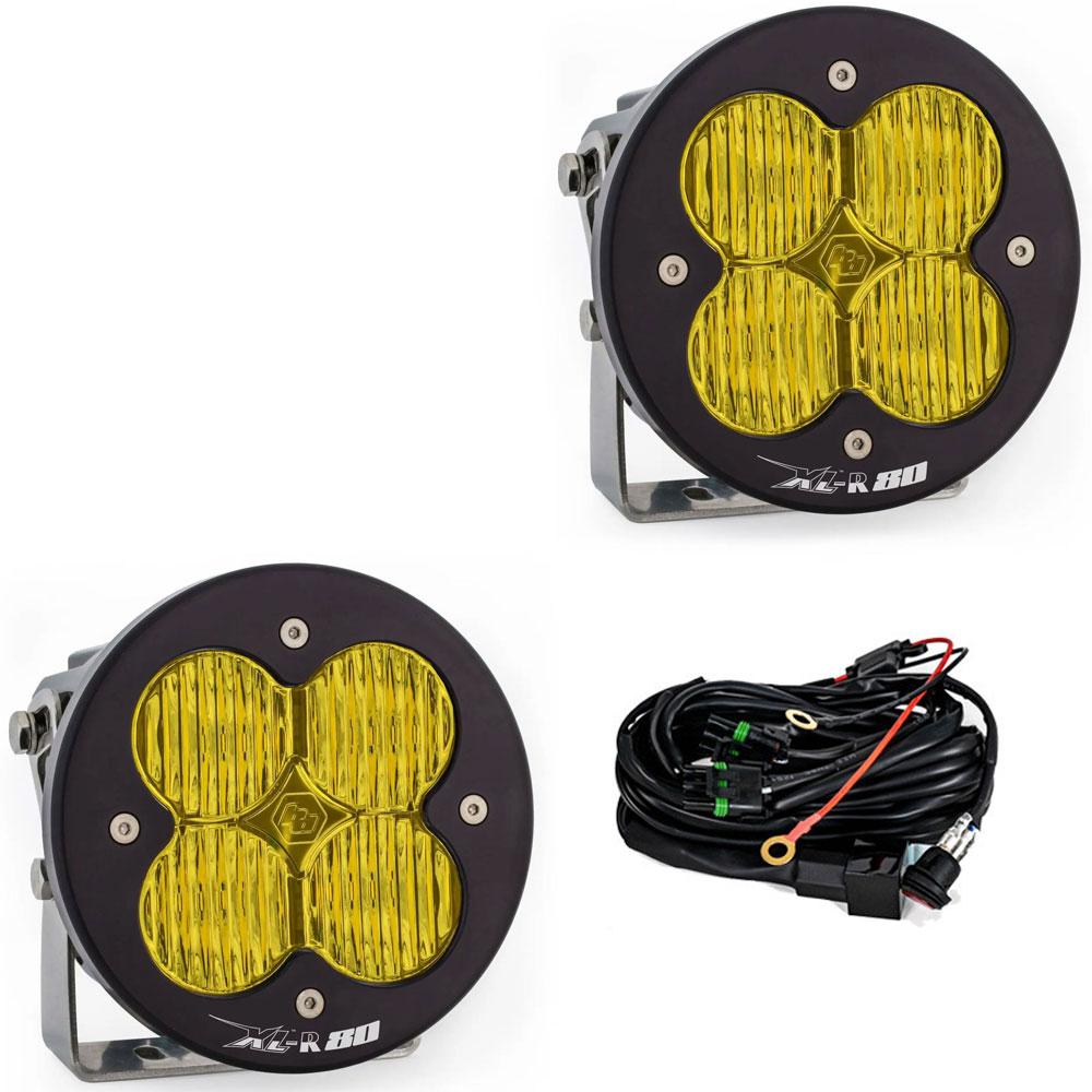 Baja Designs - XL-R 80 LED Auxiliary Light Pod Pair - Universal