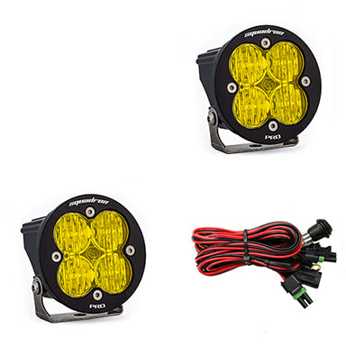 Baja Desings - Squadron-R Pro Black LED Auxiliary Light Pod Pair - Universal