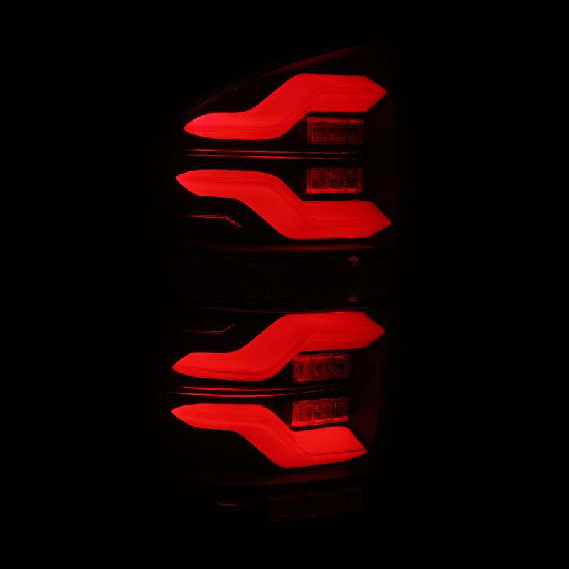 AlphaRex - LUXX-Series LED Tail Lights Black - Toyota Tacoma 2016-2023