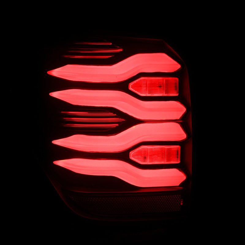 AlphaRex - LUXX-Series LED Tail Lights Black Red - Toyota 4Runner 2010-2024
