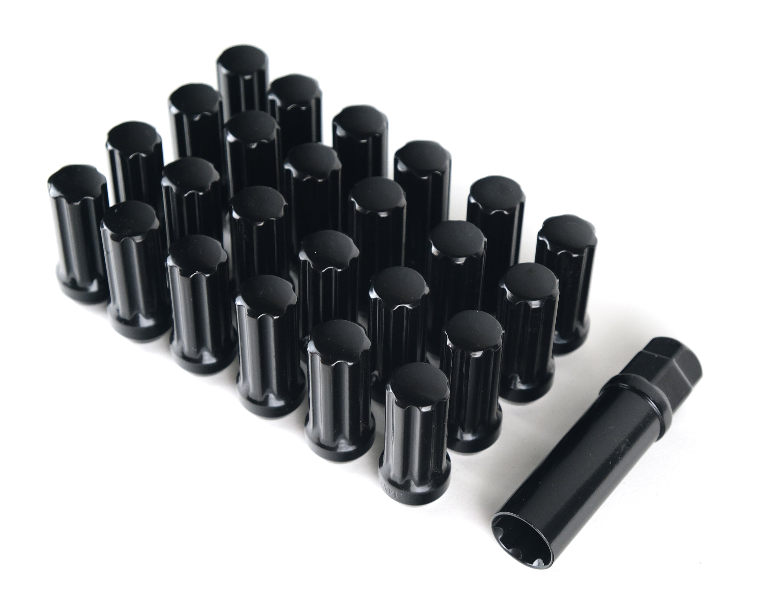 M14x1.5 Spline Lug Nut W/Key 24pc - Premium from Falcon Off-Road Wheels - Just $40.00! Shop now at Falcon Off-Road Wheels