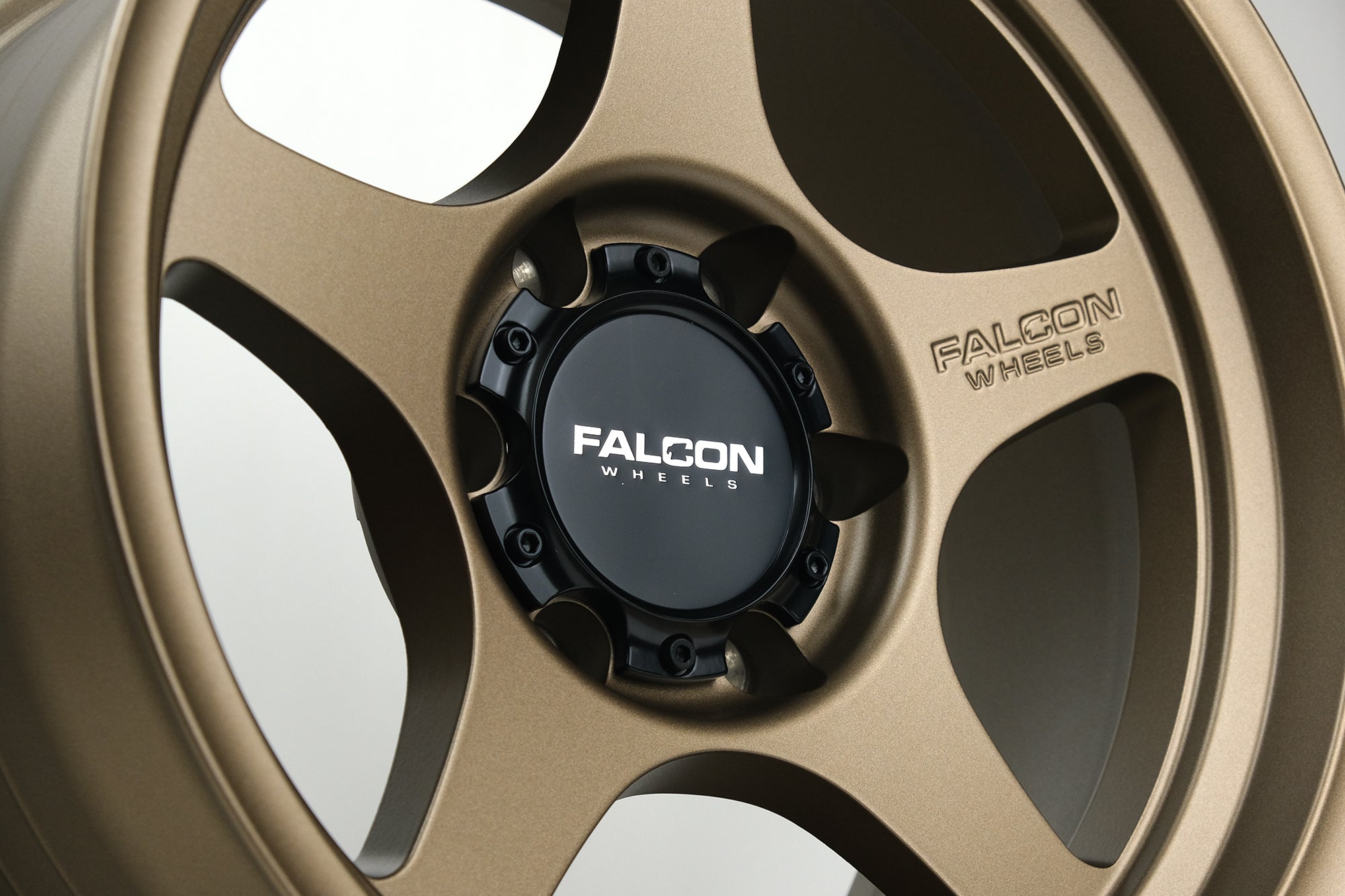 Falcon T-series Center Cap Version 3 Slim - Premium from Falcon Off-Road Wheels - Just $20! Shop now at Falcon Off-Road Wheels