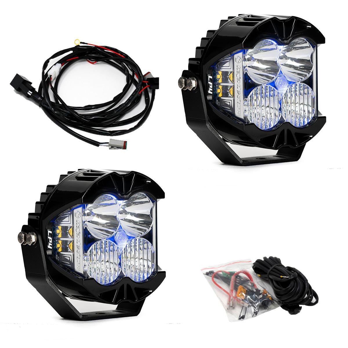 Baja Desings - LP4 Pro LED Auxiliary Light Pod Pair - Universal