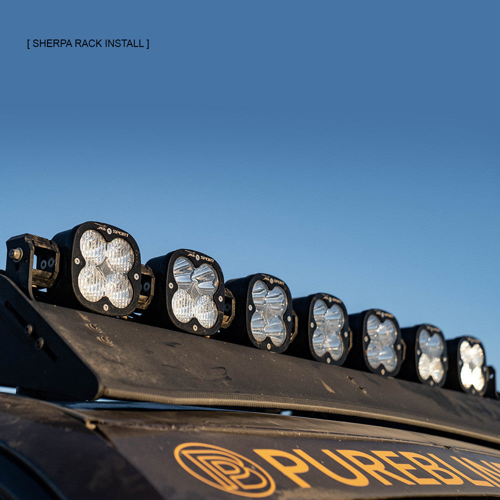 Baja Designs - Toyota XL Linkable Roof Light Bar Kit For Prinsu/Sherpa Roof Rack