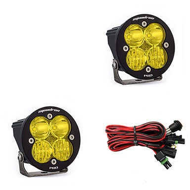 Baja Desings - Squadron-R Pro Black LED Auxiliary Light Pod Pair - Universal
