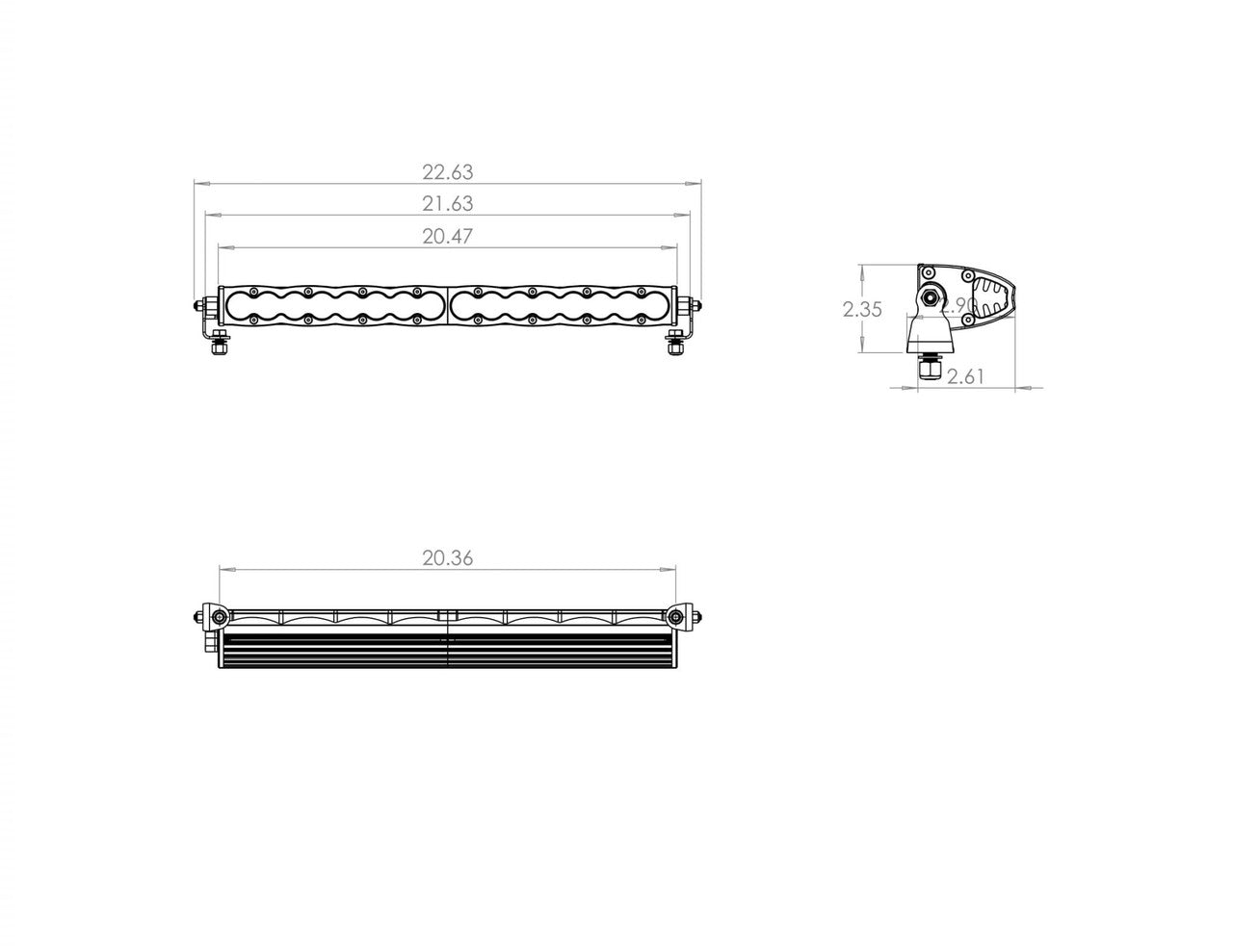 Baja Designs - S8 Straight LED Light Bar - Universal
