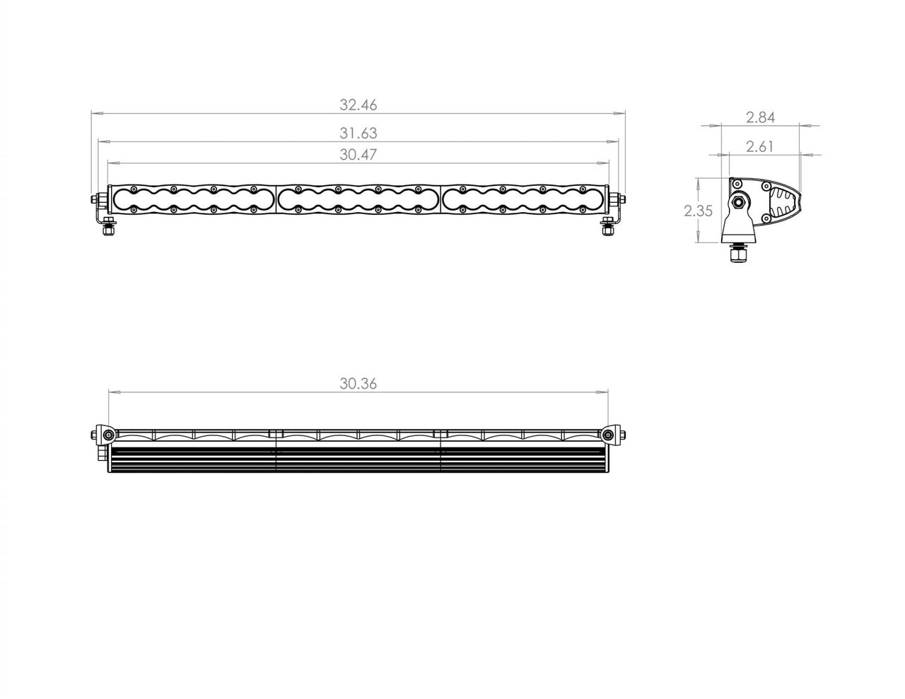 Baja Designs - S8 Straight LED Light Bar - Universal