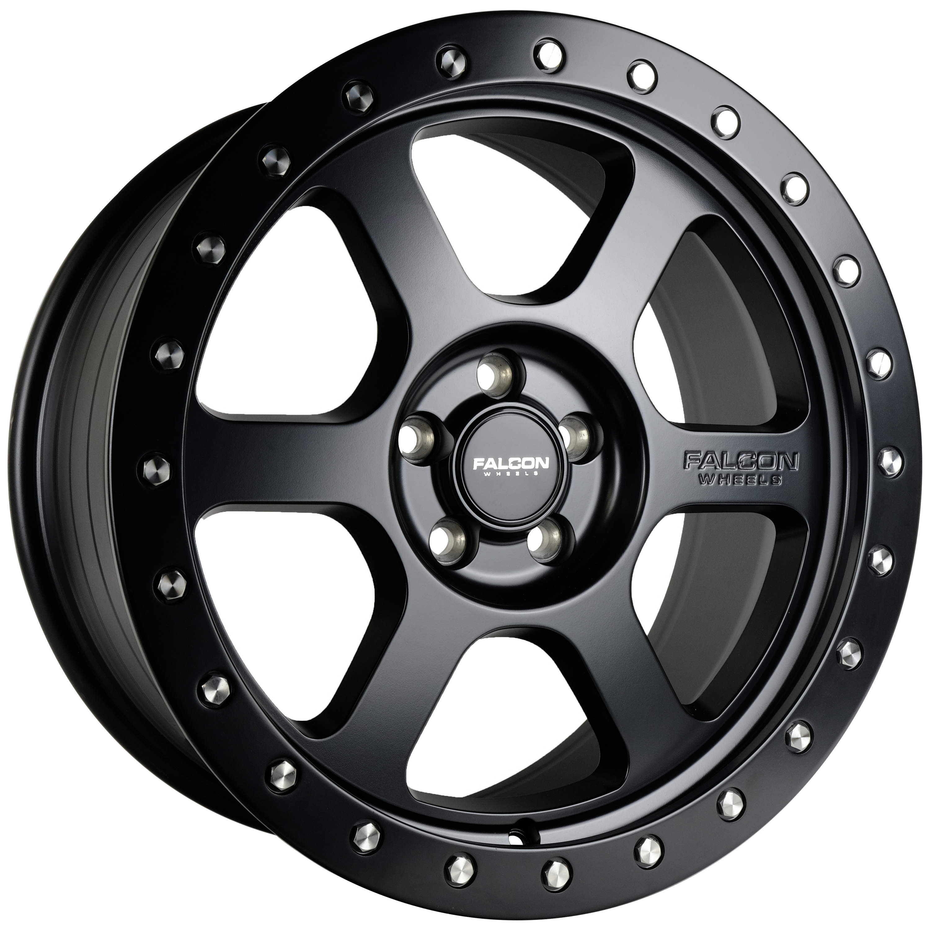 V1 - Matte Black 17x8 - Premium from Falcon Off-Road Wheels - Just $260! Shop now at Falcon Off-Road Wheels