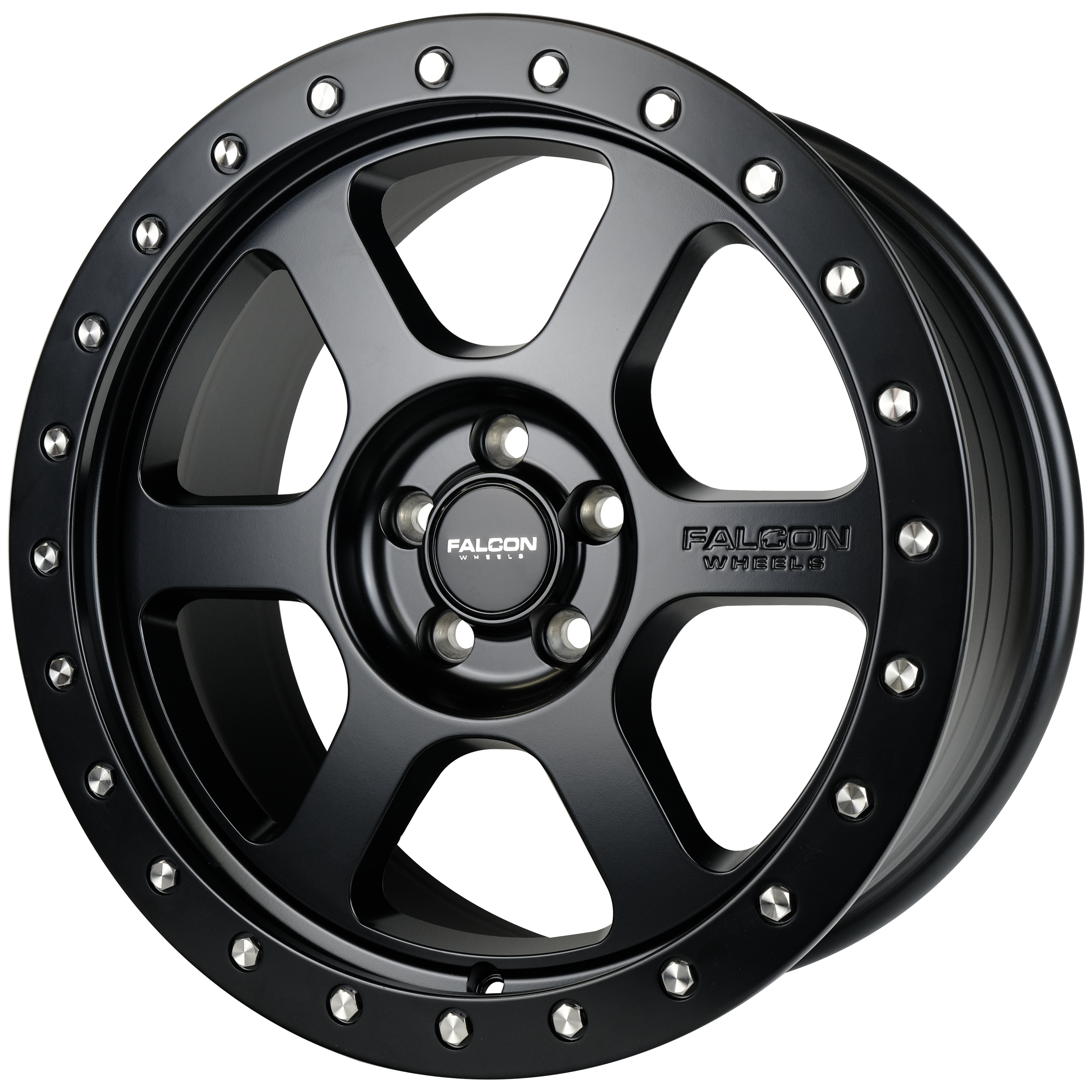 V1 - Matte Black 17x8 - Premium from Falcon Off-Road Wheels - Just $260! Shop now at Falcon Off-Road Wheels