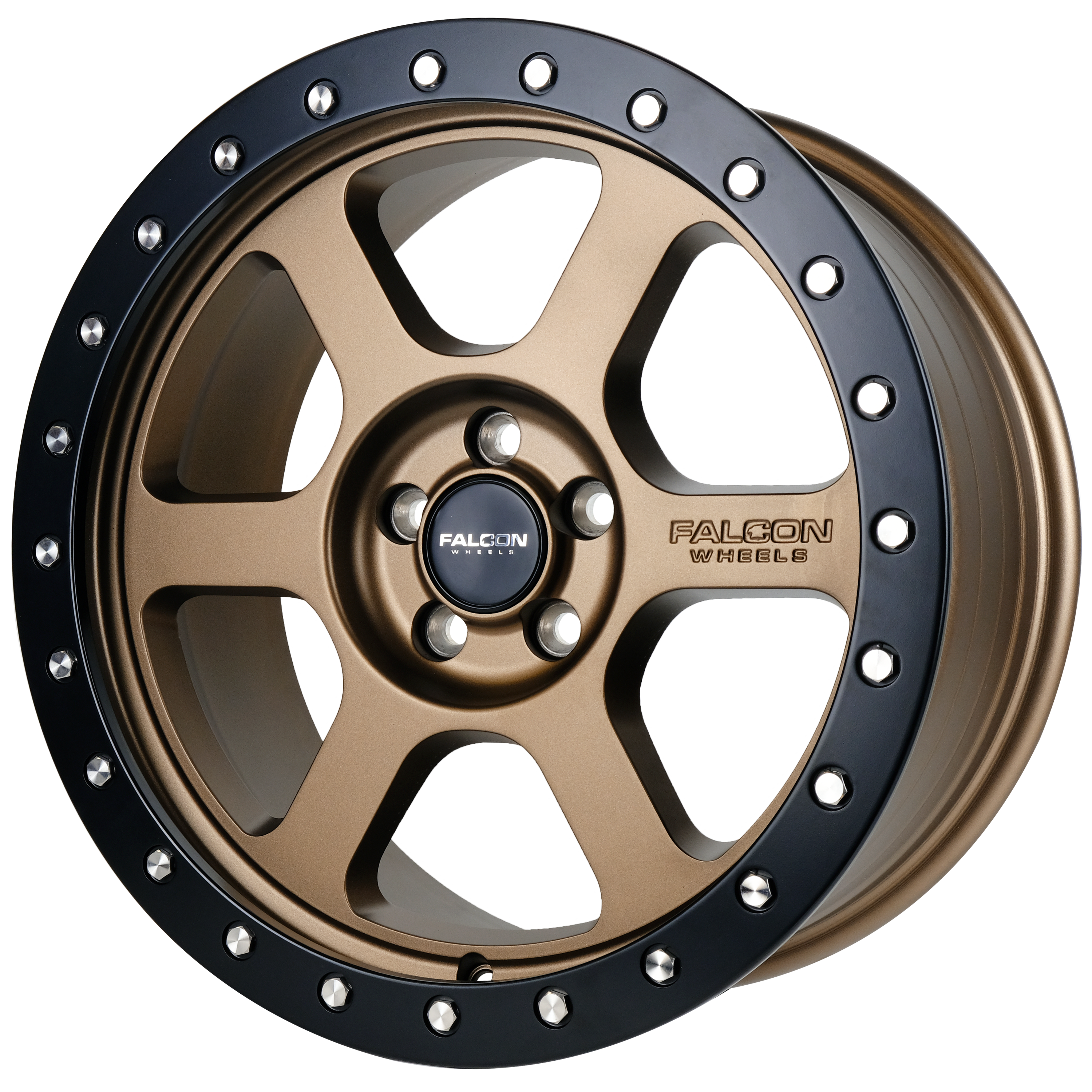 V1 - Matte Bronze 17x8 - Premium from Falcon Off-Road Wheels - Just $260! Shop now at Falcon Off-Road Wheels