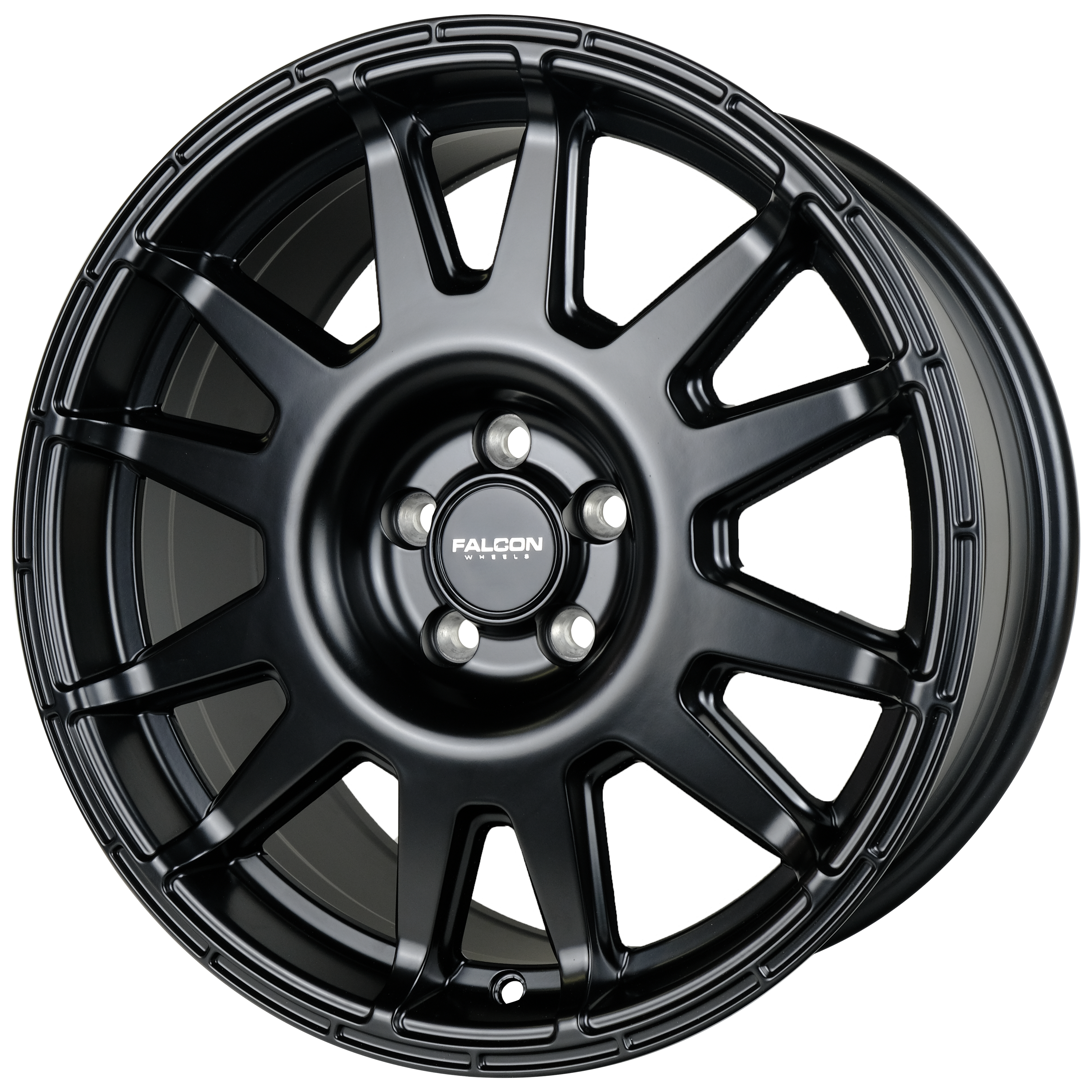 V2 - Matte Black 17x8 - Premium from Falcon Off-Road Wheels - Just $216! Shop now at Falcon Off-Road Wheels