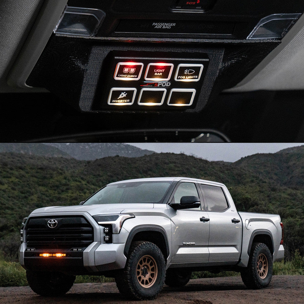 SPOD - Mini6 SourceLT Vehicle Kit – Toyota Tundra 2022 - Current