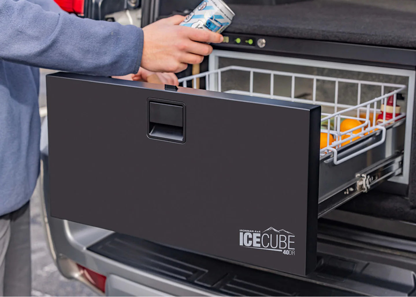 Iron Man - Ice Cube Drawer Fridge/Freezer - 40L
