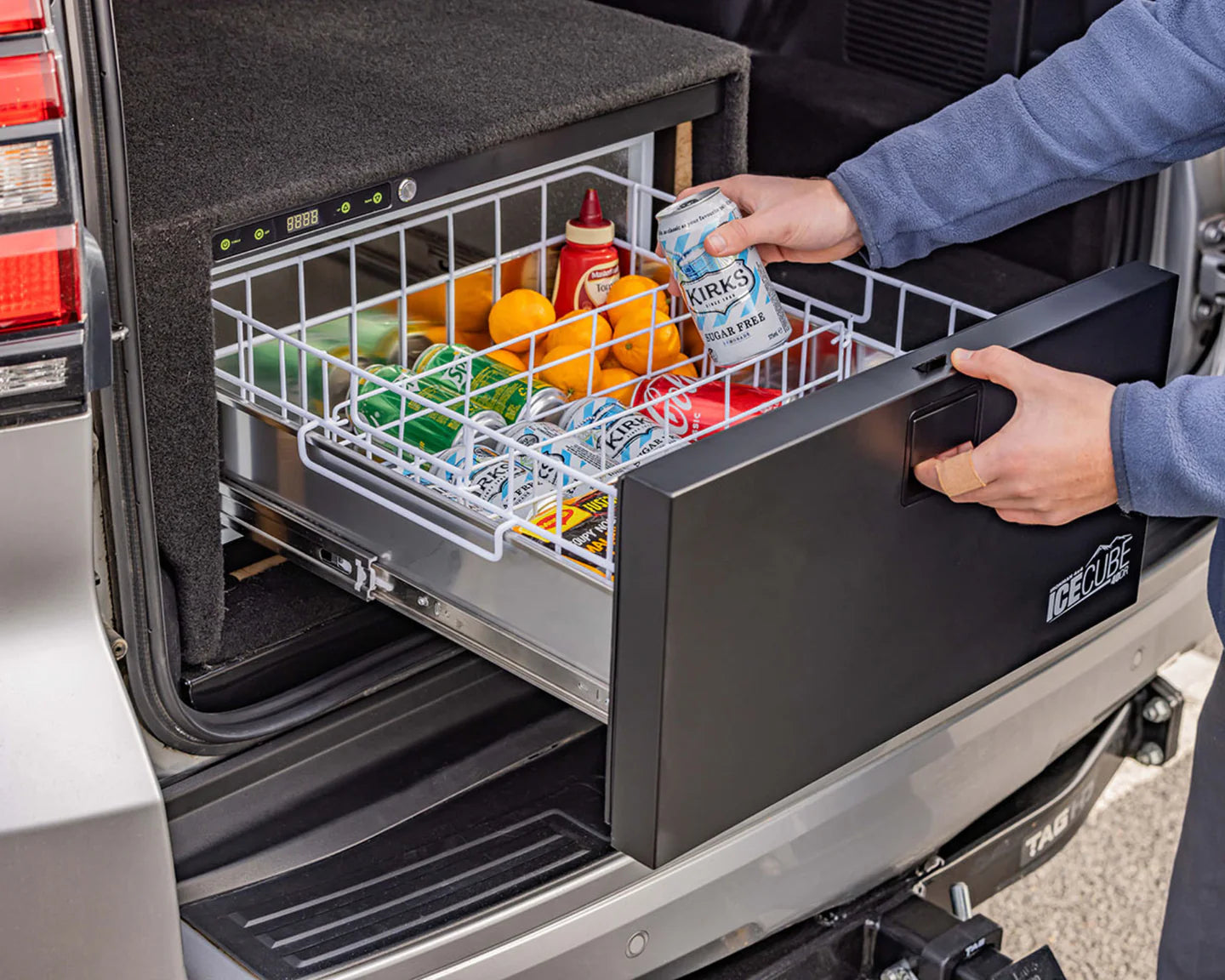 Iron Man - Ice Cube Drawer Fridge/Freezer - 40L