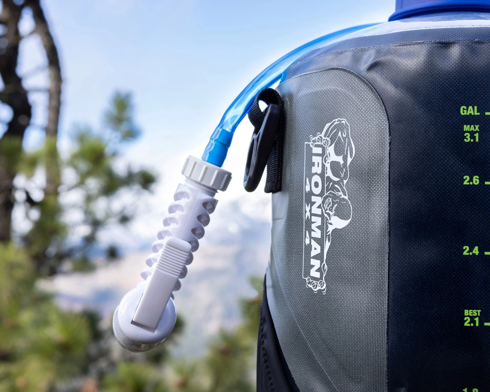 Iron Man - 3 Gallon (12L) Portable Camping Pressure Solar Shower