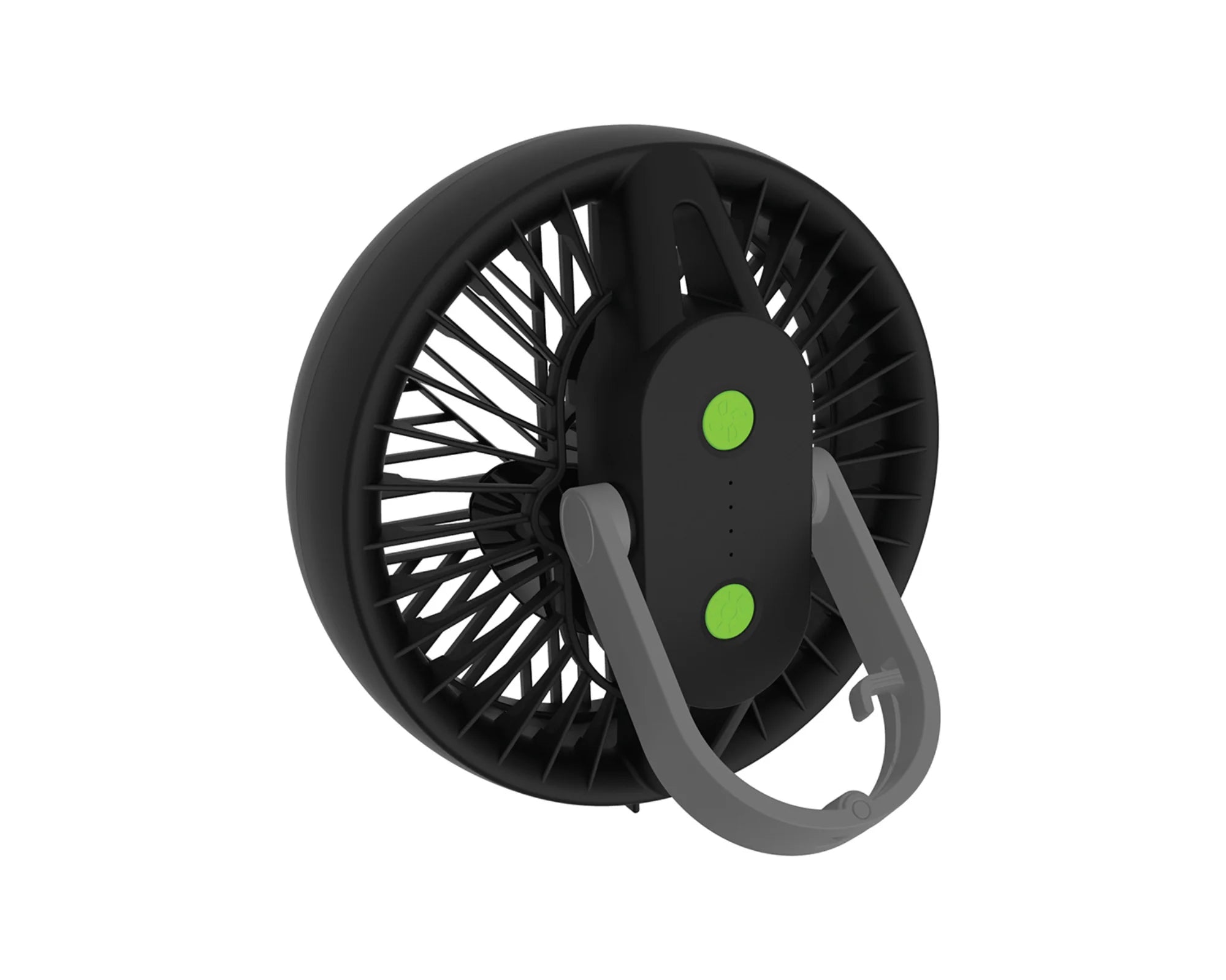 Iron Man - Rechargeable Hi-Flow Tent Fan and LED Light