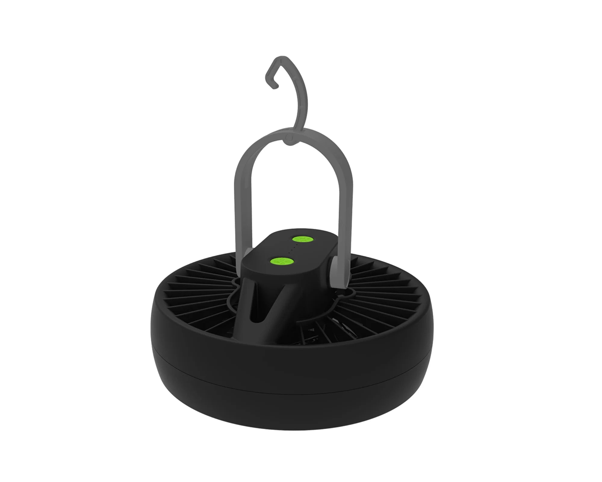 Iron Man - Rechargeable Hi-Flow Tent Fan and LED Light