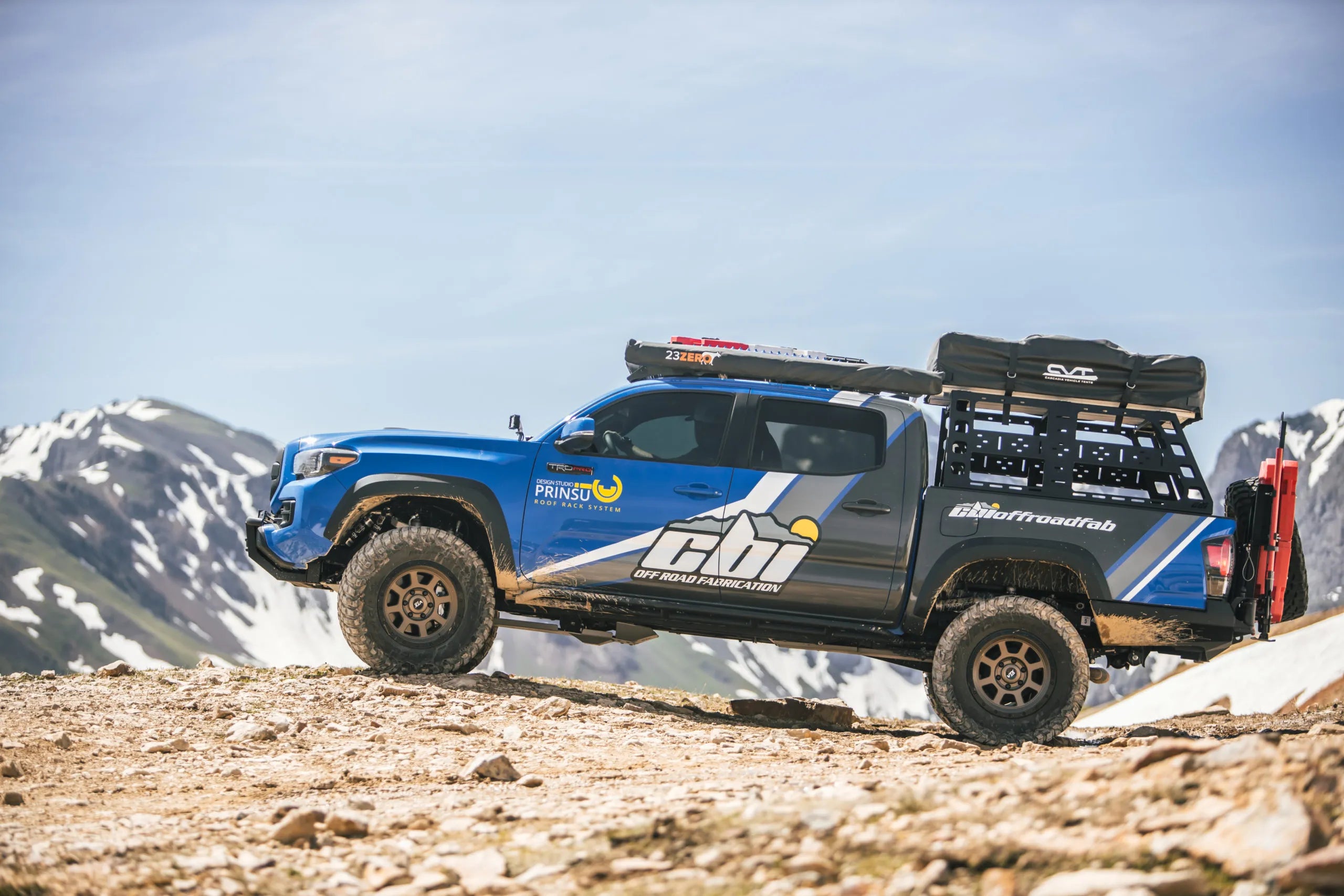 CBI - Roof Rack Height Bed Rack - Toyota Tacoma 2005-2023