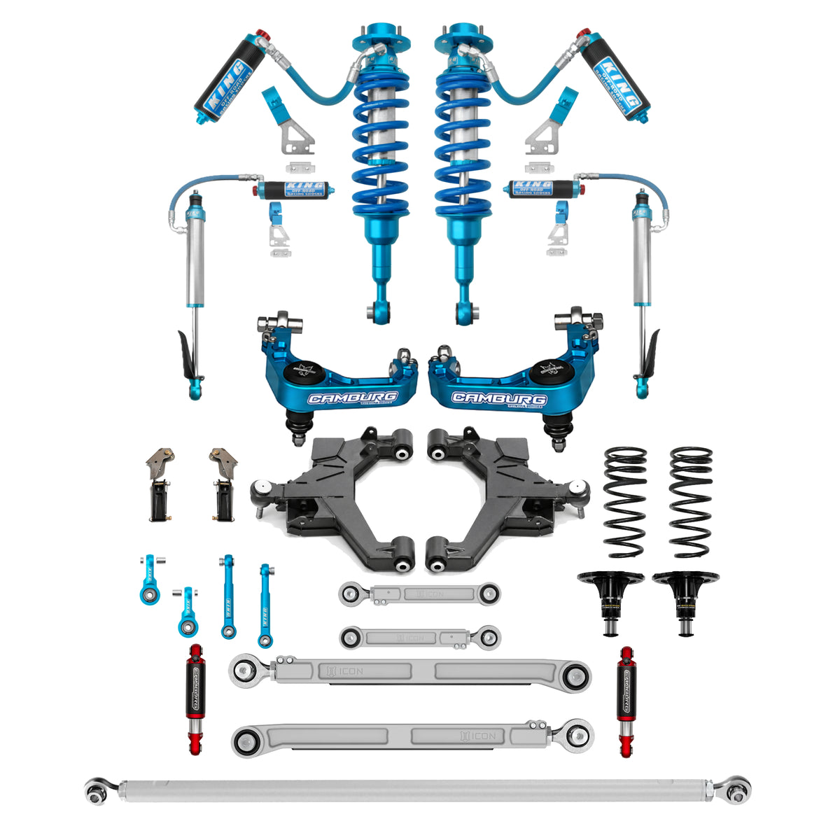 KING - 2.5 + Camburg SLAPPER Ultimate Suspension System – Toyota Tacoma 2024–Current