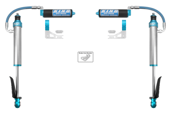 Kings - Rear 2.5 Dia Remote Reservoir Shocks - Toyota 4Runner 2025-Current