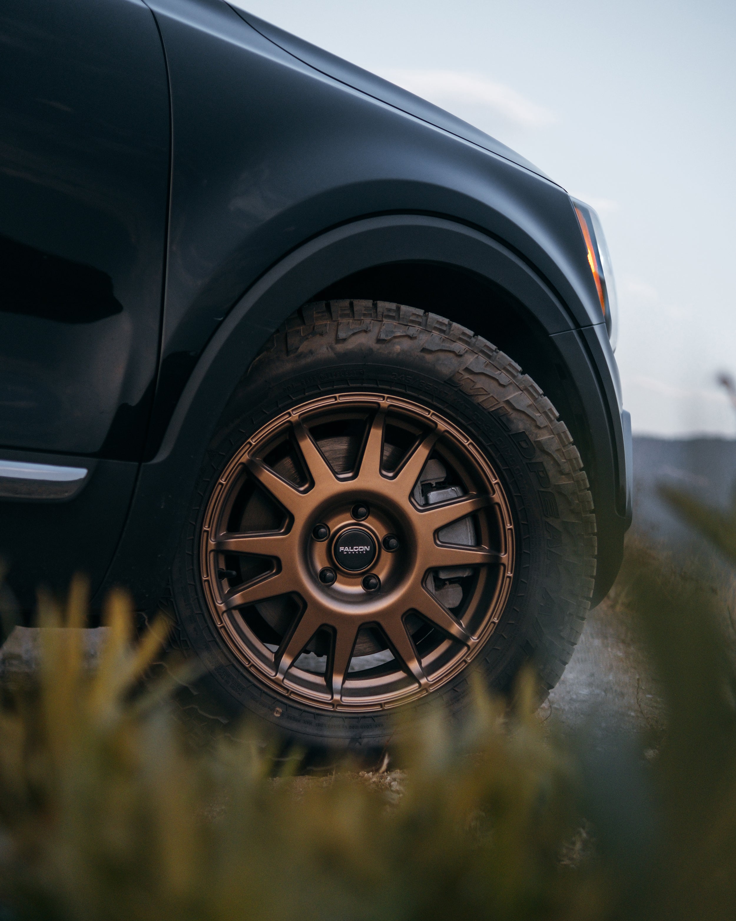 V2 - Matte Bronze 17x8 - Premium from Falcon Off-Road Wheels - Just $240! Shop now at Falcon Off-Road Wheels
