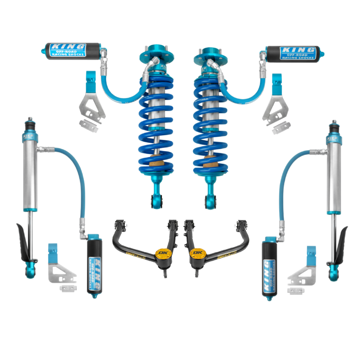 KING 2.5 Performance Suspension Kit with Dirt King UCAs - Toyota Tundra 2022-Current