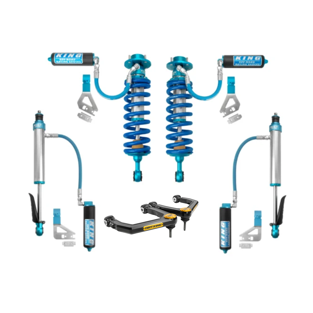 KING - 2.5 Performance Suspension Kit with Dirt King UCAs - Toyota Tundra 2022-Current