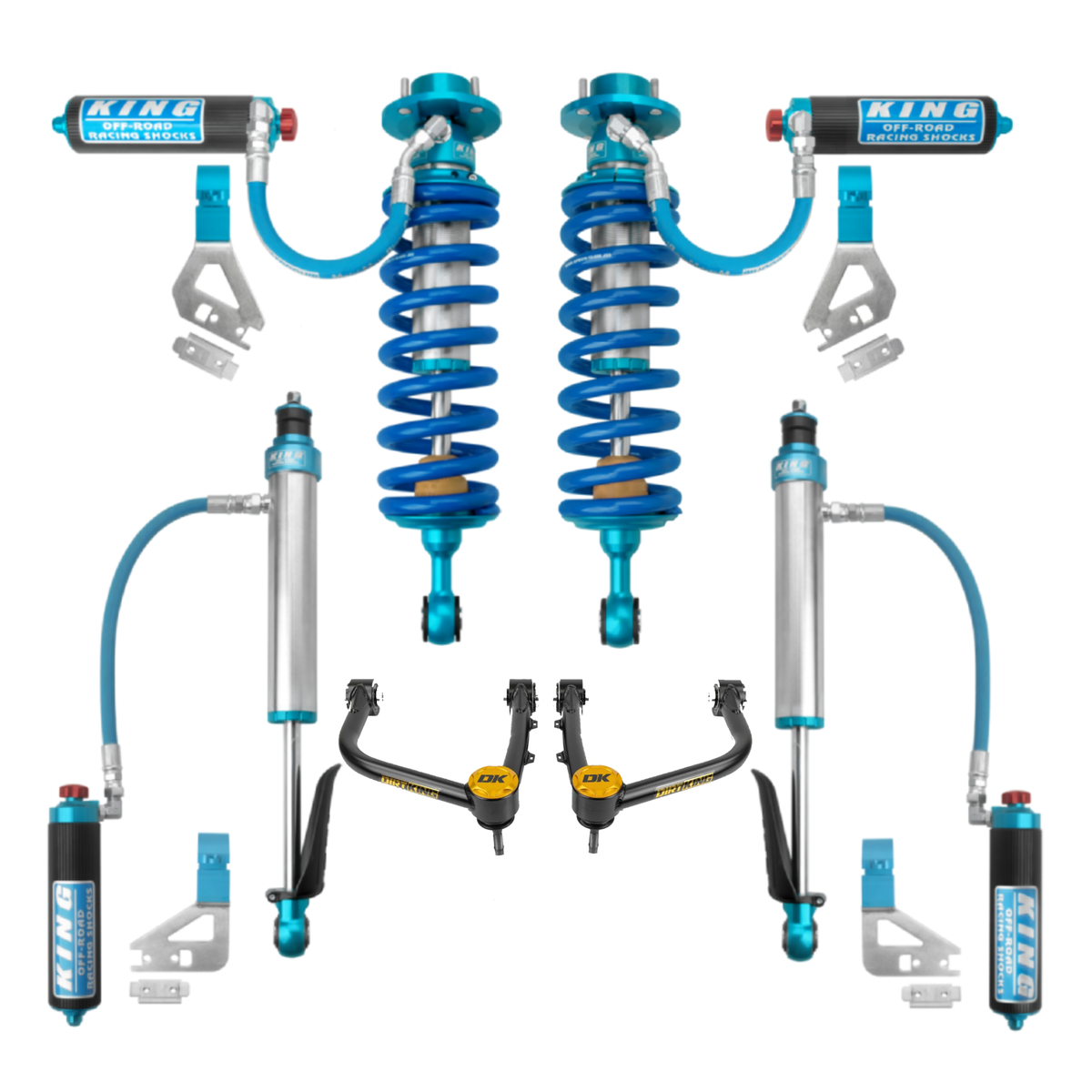 KING 2.5 Performance Suspension Kit with Dirt King UCAs - Toyota Tundra 2022-Current