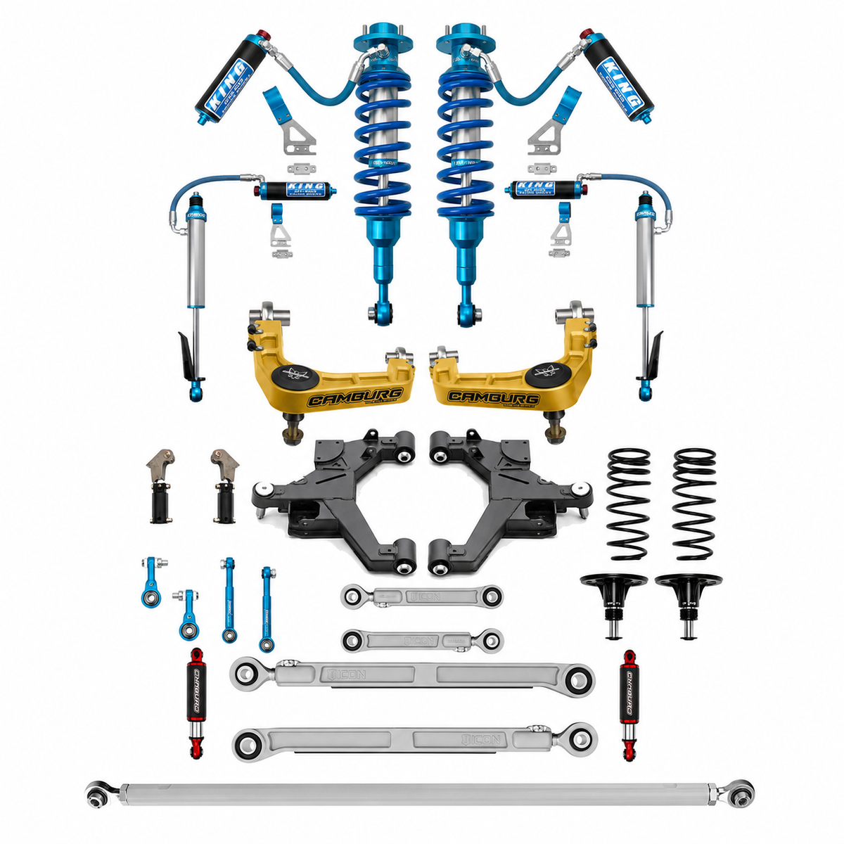 KING - 2.5 + Camburg SLAPPER Ultimate Suspension System – Toyota Tacoma 2024–Current
