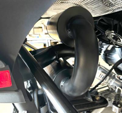 Gibson - Black Ceramic Stainless Steel Dual Tip Exhaust - Can-Am Maverick R 2024-Current