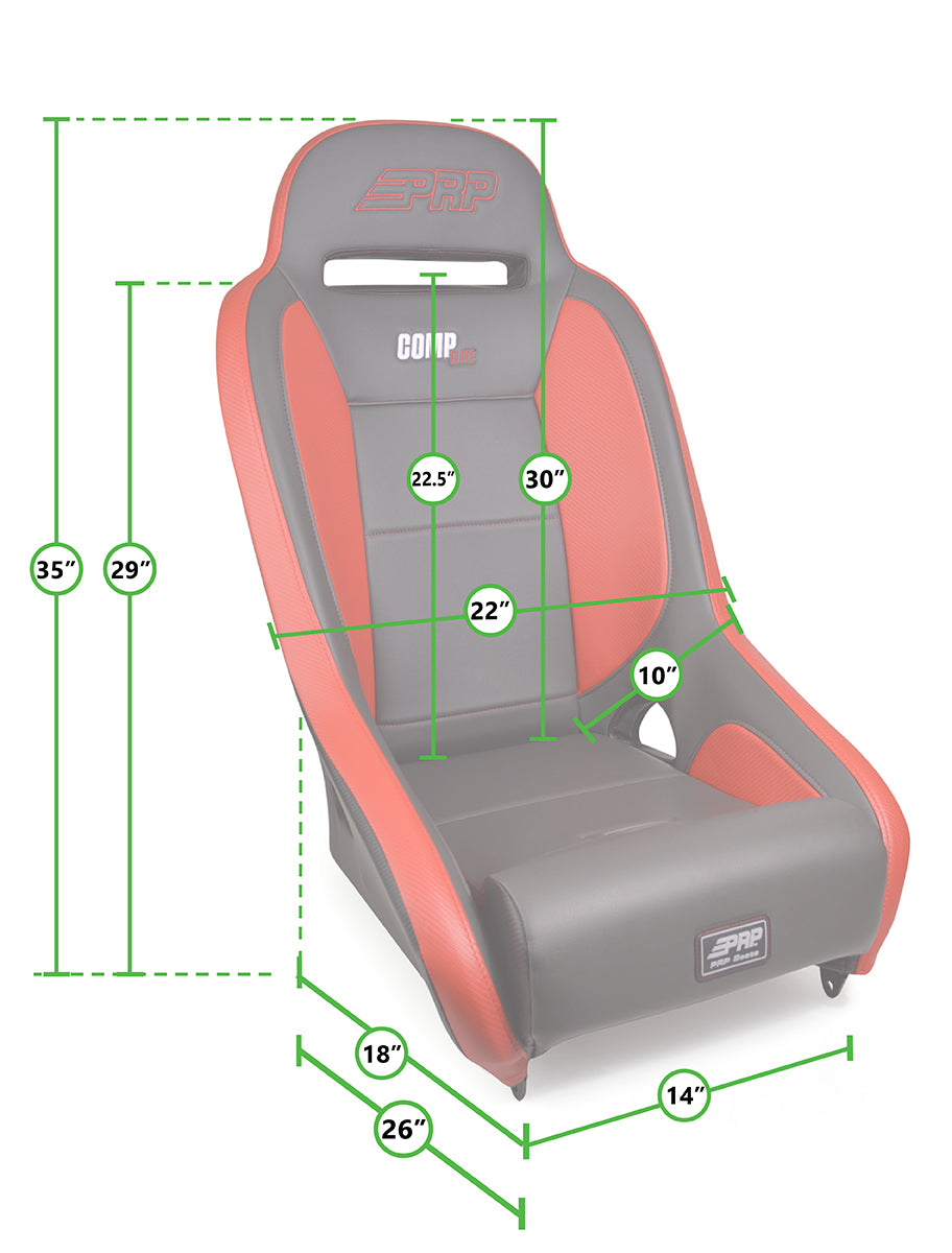 PRP - Shreddy Comp Elite Suspension Seat