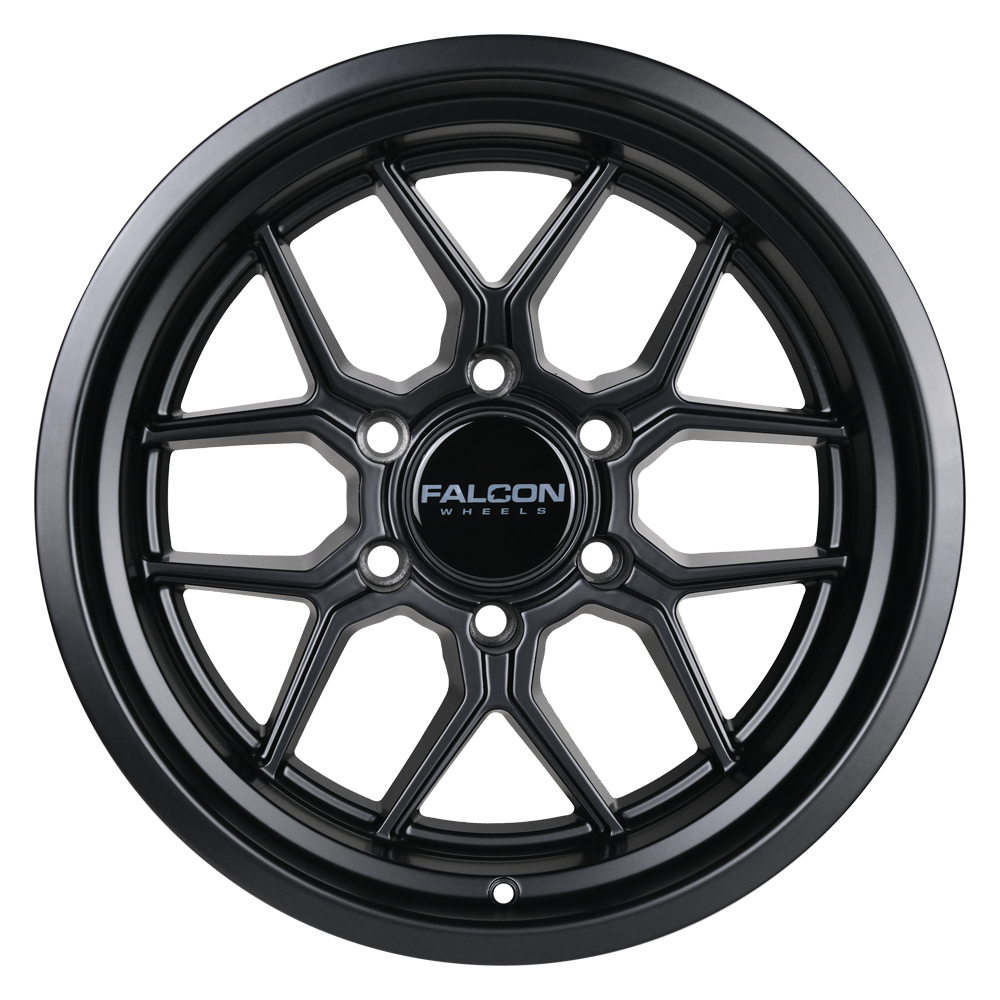 TX1 - Apollo Matte Black - Premium Wheels from Falcon Off-Road Wheels - Just $310! Shop now at Falcon Off-Road Wheels