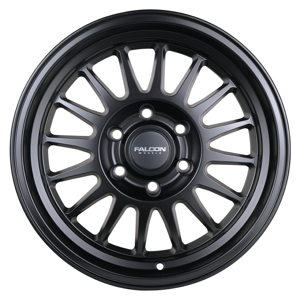 TX2 - Stratos Matte Black - Premium Wheels from Falcon Off-Road Wheels - Just $310! Shop now at Falcon Off-Road Wheels
