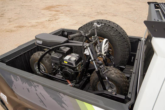 DV8 Off Road - Truck Bed Universal Tire Carrier & Accessory Mount